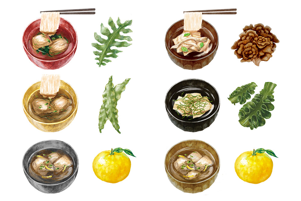 Yuba(Tofu skin) soup set- [type A] (12Servings×10)
